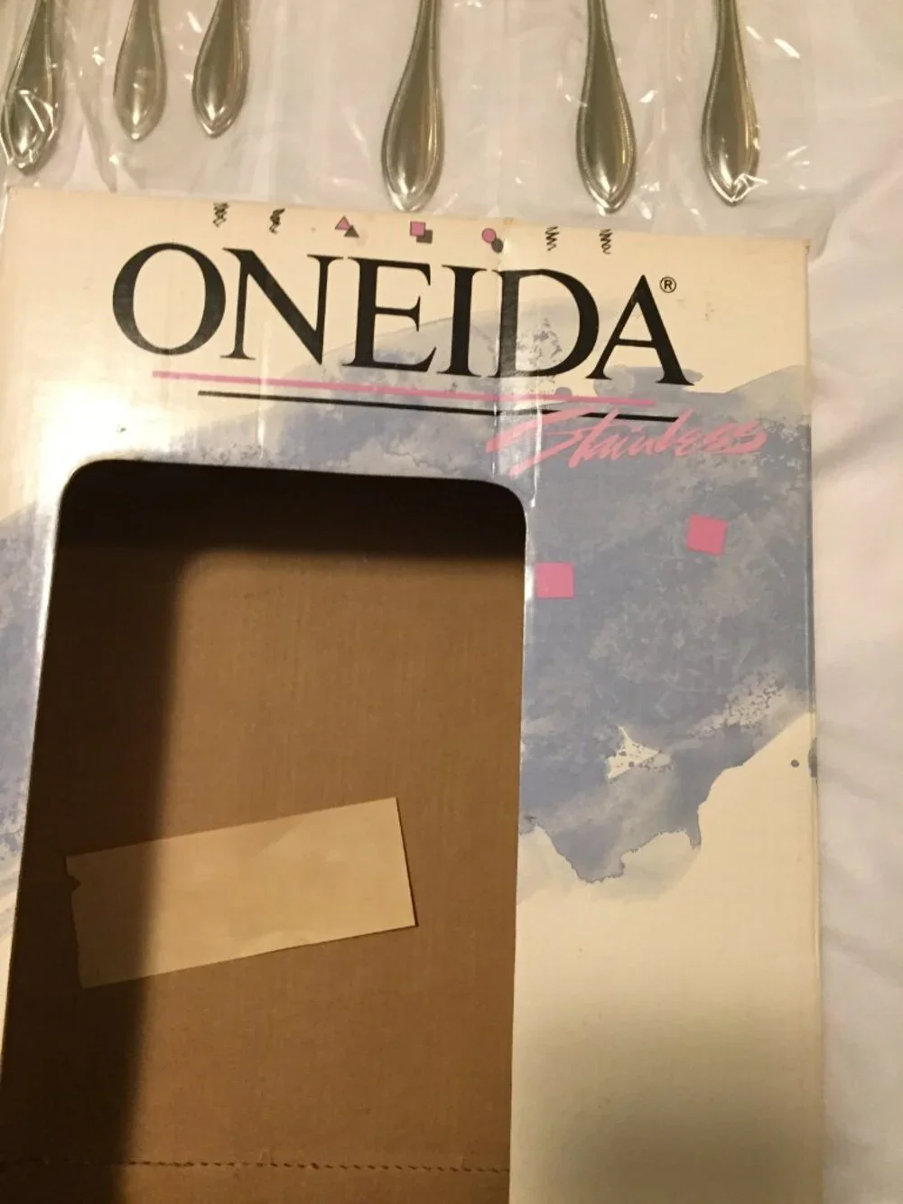 Vintage ONEIDA Arbor-American Harmony Stainless Steel Flatware Lot 20 Pieces USA